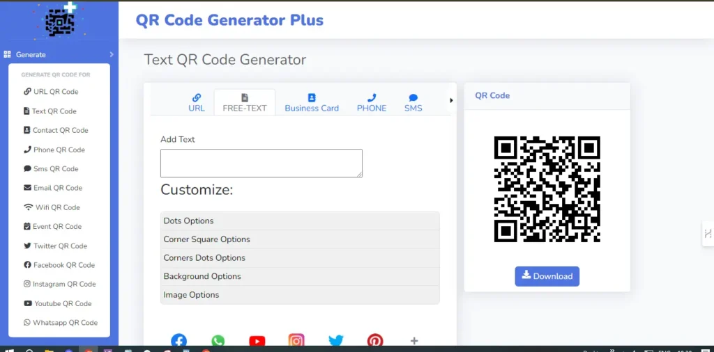 QR Code Generator Plus