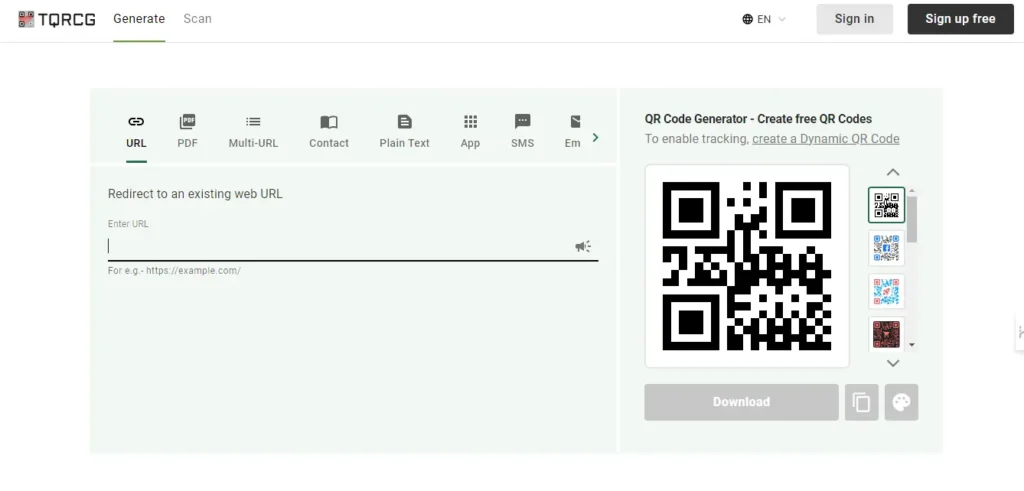 The QR Code Generator